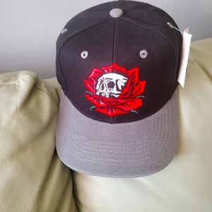 Skull bloom Ring of fire hat